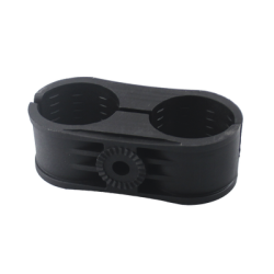 Paquete de 10 Sujetadores Plasticos Para Cable Coaxial de  2-1/4"