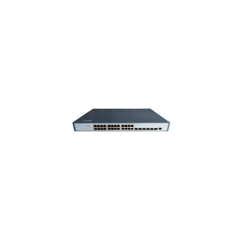 Switch Core Gigabit / Administrable Capa 3 / 24 Puertos 1000 Mbps / 6 Puertos SFP+ 10 G de Uplink / IGMP / VLAN / GRMP