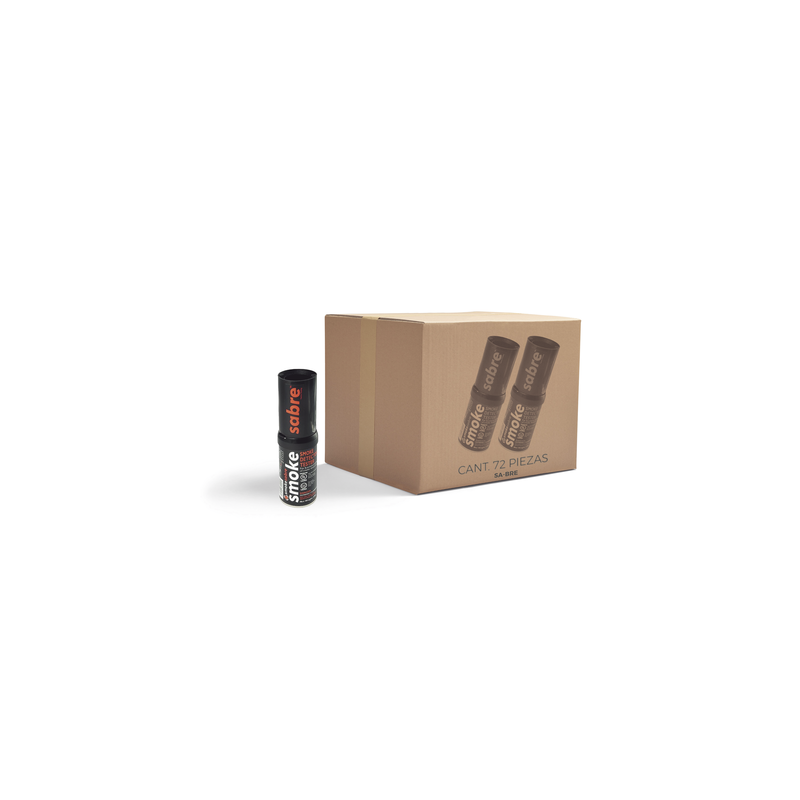 Caja De 72 Latas De Humo Sintético En Aerosol Para Probar Detectores De Humo (Uso Manual)