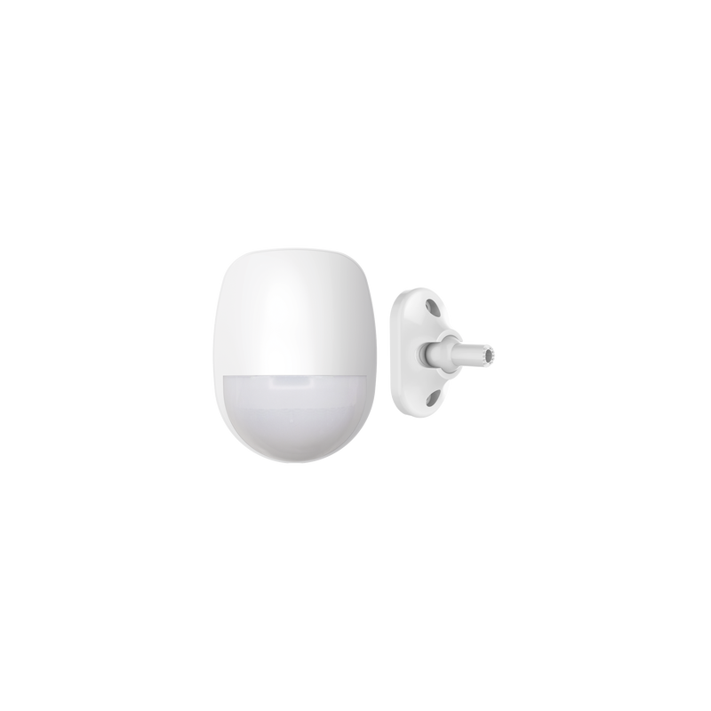 Detector PIR Cableado para Interior / Inmunidad a Mascotas / Rango de Detección de 18 mts / Angulo de 90° de Cobertura + Montaje Universal