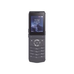 W611W es un teléfono IP Wi-Fi portátil, Resistente, Moderno diseñado para aplicaciones de comunicación móvil. 