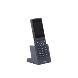 W611W es un teléfono IP Wi-Fi portátil, Resistente, Moderno diseñado para aplicaciones de comunicación móvil. 