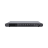 Amplificador de Audio | 1 canal | 350 W | Sistema 100V y Baja Impedancia | 4 Entradas de Micrófono Balanceadas | Bluetooth | USB | SD | FM | Montaje en Rack