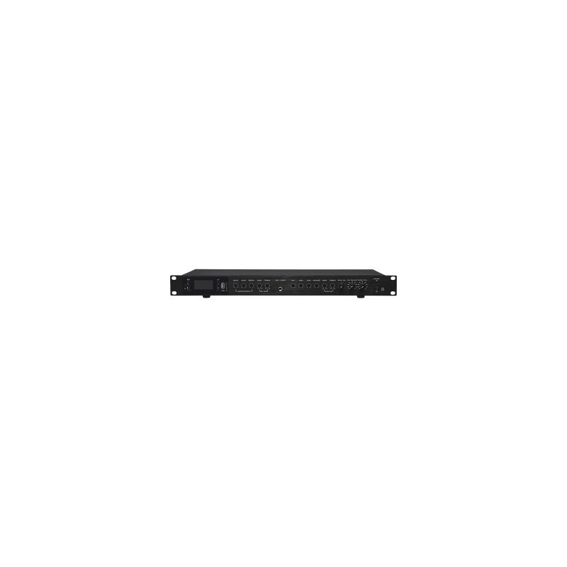 Amplificador de Audio | 2 x 60W | Baja Impedancia 4 - 8Ω | Reproductor Bluetooth, USB, SD | Efectos Integrados Delay, Echo, Repeat