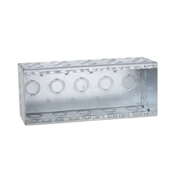 Caja Multigang de 5 Gangs/ Profundidad de 3-1/2"/ 29 Entradas de 1/2" - 3/4".