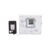 KIT DE VIDEOPORTERO IP COLOR NEGRO / Apertura con app / Súper elegante / Monitor WIFI / soporta 4 monitores y 2 frentes de calle/ Alimentacion 110vca