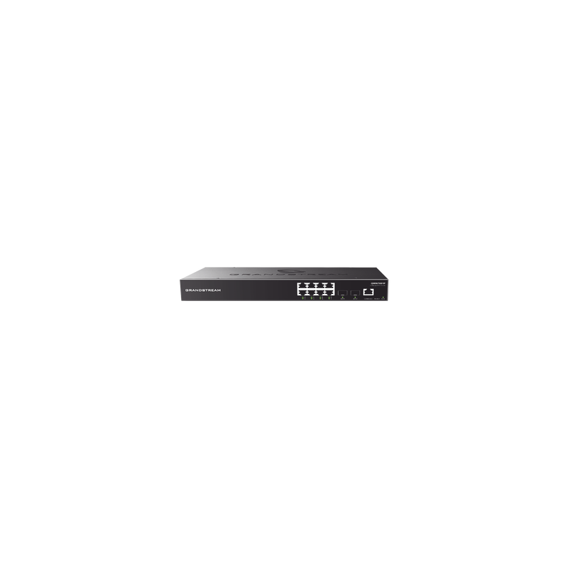 Switch Gigabit Administrable / 8 puertos 10/100/1000 Mbps + 2 Puertos SFP Uplink / Compatible con GWN Cloud.