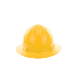 Casco de Seguridad Tipo ala Ancha / Color Amarillo