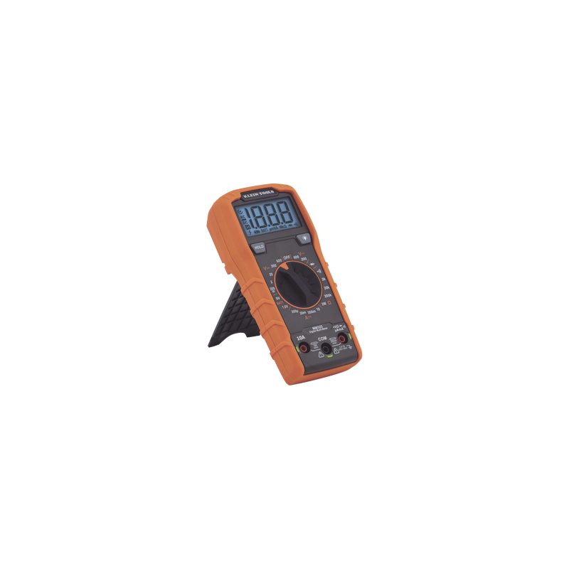 Multímetro Digital con Selección Manual Rango 600V CAT III con Protección de Alerta LED del Cable de Prueba