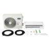 Minisplit WiFi inverter / SEER 17 / 12,000 BTUs ( 1 TON ) / R32 / Frío y Calor / 220 Vca / Filtro de Salud / Compatible con Alexa y Google  Home.