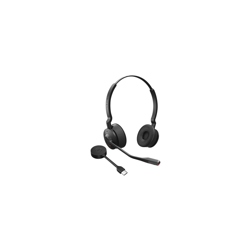 Jabra Engage 55, Auricular stereo versión MS con aislamiento de ruido activa, adaptador DECT USB-A (9559-450-125)