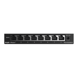 Switch Administrable con 8 puertos Gigabit, gestión gratuita desde la nube