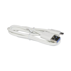 Cable programador y cargador USB a Micro USB color blanco