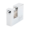 Candado para Cortina Metálica / Medida 70 mm/ Acabado Cromo Satinado/ Nivel de Seguridad 6 / Llave Estándar.