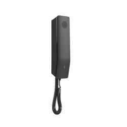 Teléfono IP para Hoteles / Altavoz HD / 2 Cuentas y Líneas SIP / 10 Teclas de Marcación Rápida / 3 Teclas Programables / Códec OPUS / Gestión GDMS / Instalación en Escritorio y Pared / PoE 100 Mbps