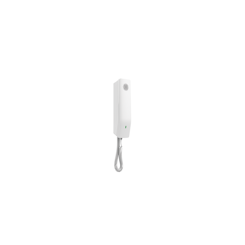 Teléfono IP para Hoteles / Altavoz HD en Bocina / 2 Cuentas y Líneas SIP / 10 Teclas de Marcación Rápida / 3 Teclas Programables / Wi-Fi de Doble Banda / Gestión con GDMS / Color Blanco /