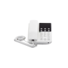 Teléfono IP Hotelero Wi-Fi, 2 líneas SIP con 2 cuentas, codec Opus, IPV4/IPV6, color blanco, con gestión en la nube GDMS