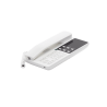 Teléfono IP Hotelero Wi-Fi, 2 líneas SIP con 2 cuentas, codec Opus, IPV4/IPV6, color blanco, con gestión en la nube GDMS