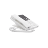 Teléfono IP Hotelero Wi-Fi, 2 líneas SIP con 2 cuentas, codec Opus, IPV4/IPV6, color blanco, con gestión en la nube GDMS