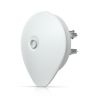 Radio Backhaul UISP Airfiber 60 XR para PTP en 60 Ghz, hasta 5.4 Gbps, radio redundante en 5 Ghz, SFP+ 10G, con GPS y Bluetooth, hasta 15 Km