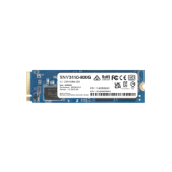 SSD NVMe M.2 SNV3410/3510 | SSD 800GB | Alto Rendimiento 400000 IOPS Lectura | Resistencia Empresarial 1022 TBW | Protección de Datos Integral | Análisis de Vida Útil | Diseñada para Sistemas Synology.