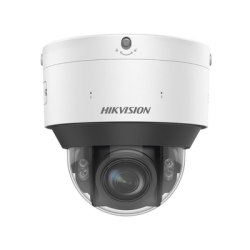 Domo IP 8 Megapixel / Lente Mot. 2.8 - 12 mm / Dual Light (30 mts IR + 30 mts Luz Blanca) / IK10 / IP67 / Reconocimiento Facial / WDR 140 dB / DeepinView / Búsqueda por Atributos / Heat Map / ACUSENSE / DARKFIGHTER S / Audio de Dos Vías