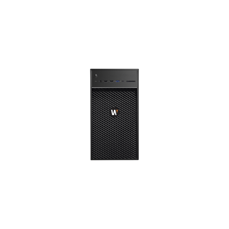 NVR Wisenet WAVE basada en Windows / Incluye licencia WAVE-PRO-04 / 470 Mbps throughput / Incluye 4TB para almacenamiento