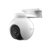 PT WiFi / (3K) 5MP / Visión 360° / Detección humana / Detección de Vehiculo / Sirena / Luz Parpadeante / Colores en Oscuridad / Micro SD / Presets / Autoseguimiento / Exterior
