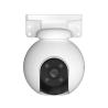 PT WiFi / (3K) 5MP / Visión 360° / Detección humana / Detección de Vehiculo / Sirena / Luz Parpadeante / Colores en Oscuridad / Micro SD / Presets / Autoseguimiento / Exterior