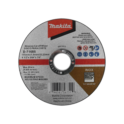 Disco 4 - 1/2"/ Inox y Acero  