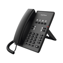 Teléfono IP para Hotelería, profesional con 8 teclas programables para servicio rápido, plantilla personalizable con PoE 