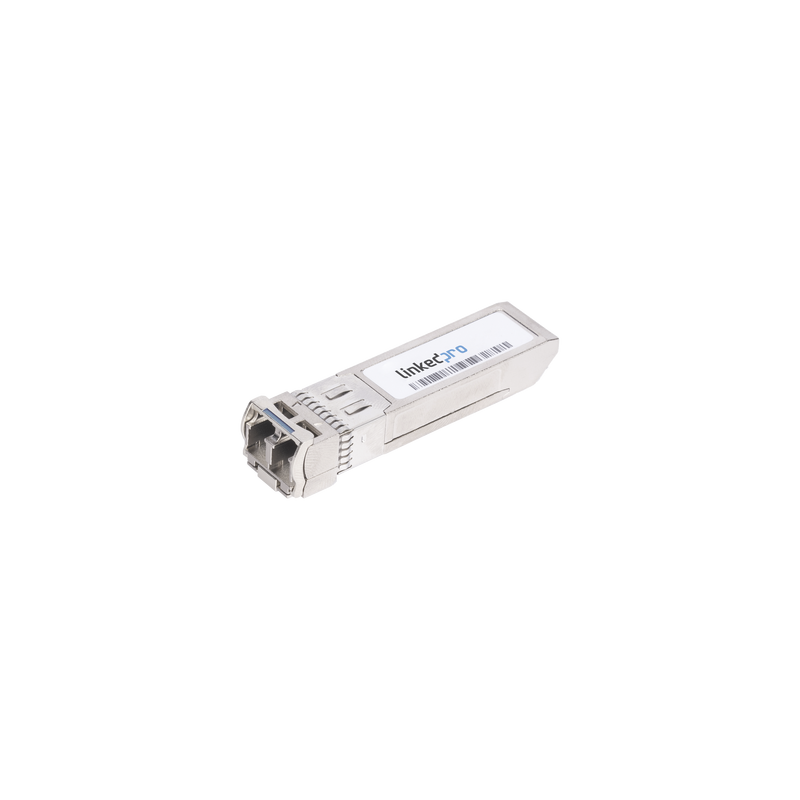 Transceptor Óptico SFP+ (Mini-Gbic) / Monomodo 1550 nm / 10 Gbps / 10GBASE-ER / Conectores LC/UPC Dúplex / DDM / Hasta 40 km