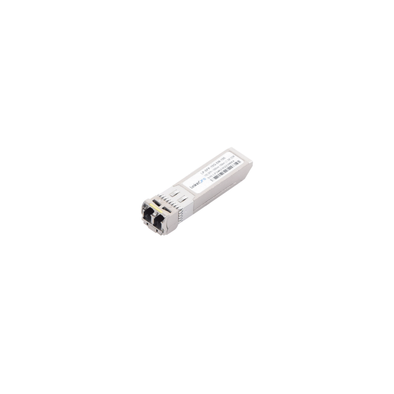 Transceptor Óptico SFP+ (Mini-Gbic) / Monomodo 1550 nm / 10 Gbps / 10GBASE-ZR / Conectores LC/UPC Dúplex / DDM / Hasta 100 km