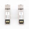 Transceptores Ópticos Bidireccionales SFP+ (Mini-Gbic) / Monomodo 1490 & 1550 nm / 10 Gbps / 10GBASE-BX / Conector LC/UPC Simplex / DDM / Hasta 80 km / 2 Piezas 