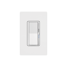 (Caseta Wireless) DIVA Atenuador de pared. Aumenta/Disminuye Intensidad de Iluminación.  No requiere cable neutro. 150W LED / 600W INC/HAL