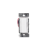 (Caseta Wireless) DIVA Atenuador de pared. Aumenta/Disminuye Intensidad de Iluminación.  No requiere cable neutro. 150W LED / 600W INC/HAL