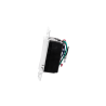 (Caseta Wireless) DIVA Atenuador de pared. Aumenta/Disminuye Intensidad de Iluminación.  No requiere cable neutro. 150W LED / 600W INC/HAL