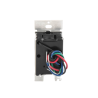 (Caseta Wireless) Atenuador de pared. Aumenta/Disminuye Intensidad de Iluminación.  No requiere cable neutro. 150W LED / 600W INC/HAL