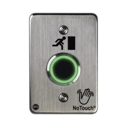 Interruptor IR NoTouch® de Acero Inoxidable, De un solo grupo, Símbolo de puerta