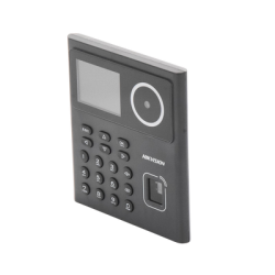 Kit WiFi de Control de Acceso Lite TODO INCLUIDO con Lector de Rostros, Tarjetas y Huellas / 500 Rostros / Compatible con App HIKConnect / Incluye Electroimán  Botón de Salida y Montajes Z y L para imán / HIK-IA