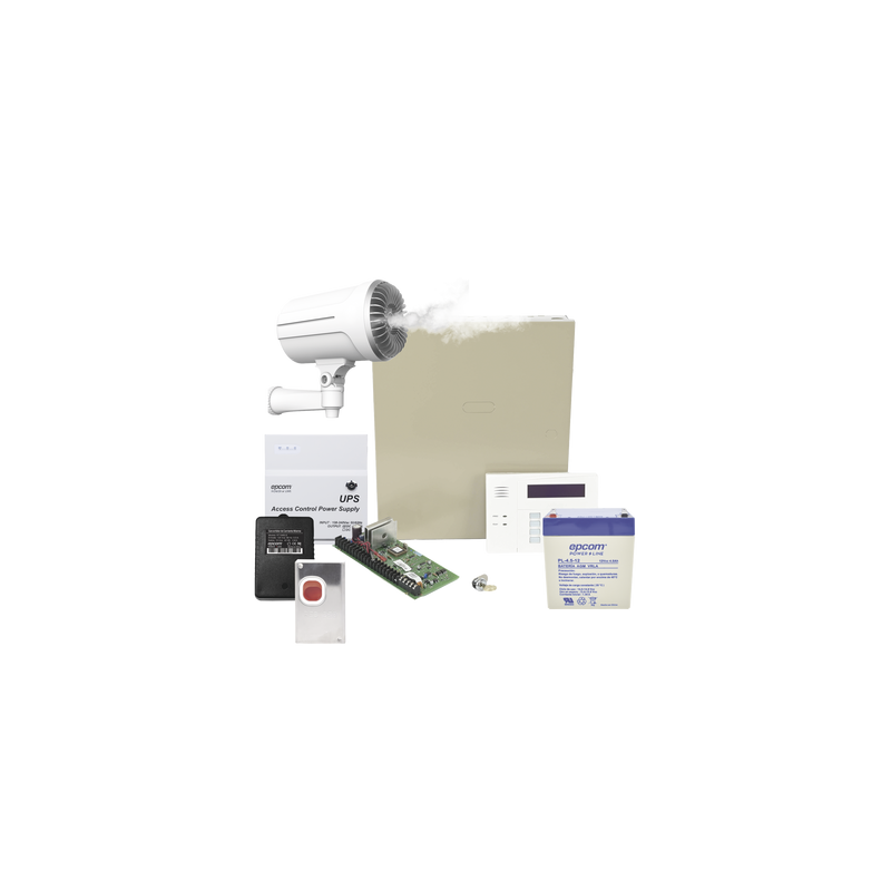 Kit de Panel de Alarma VISTA48LA con Generador de Niebla SF501P / Todo incluido 
