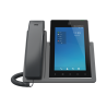 Teléfono IP Android 11, 16 líneas SIP con 16 cuentas, pantalla táctil  7", puertos Gigabit, Wi-Fi, Bluetooth, PoE, codec Opus, IPV4/IPV6 con gestión en la nube GDMS