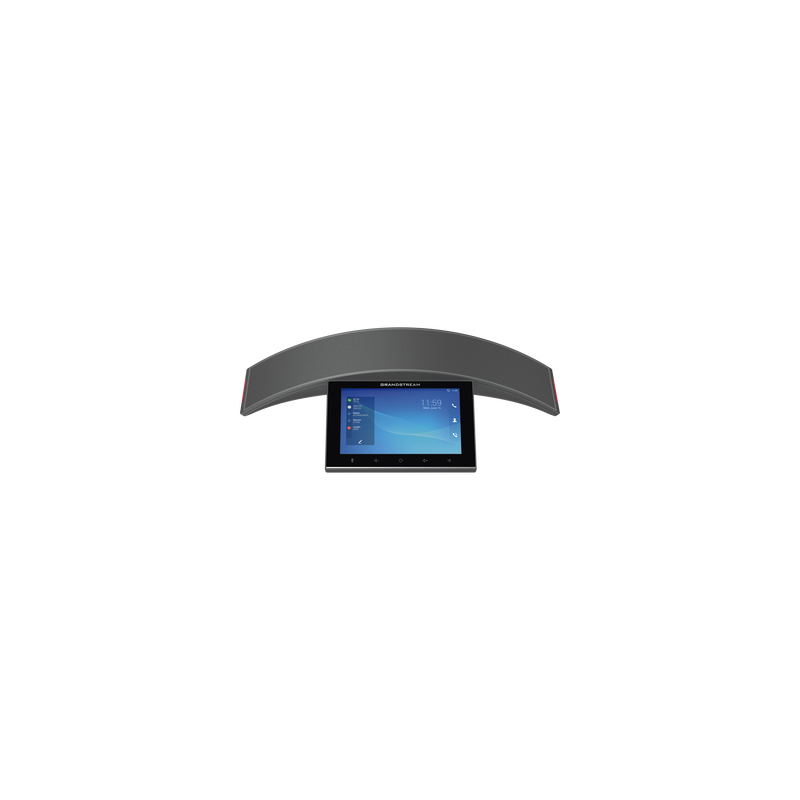 Teléfono - Audioconferencias IP Android 10, 12 líneas SIP con 12 cuentas, pantalla táctil  8", puertos Gigabit, Wi-Fi, Bluetooth, PoE, codec Opus, IPV4/IPV6 con gestión en la nube GDMS