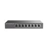 Switch PoE+ Gigabit No Administrable / 8 puertos 10/100/1000 Mbps / 4 puertos PoE+ /  hasta 60W