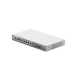 Router Gigabit VPN / Balanceador de cargas / 60,000 sesiones NAT /  9 puertos 10/100/1000 Mbps + 2 puertos SFP (WAN/LAN) / 1 puerto entrada PoE(af/at) / 2 puertos salida PoE (af/at) / Compatible con GWN Cloud.
