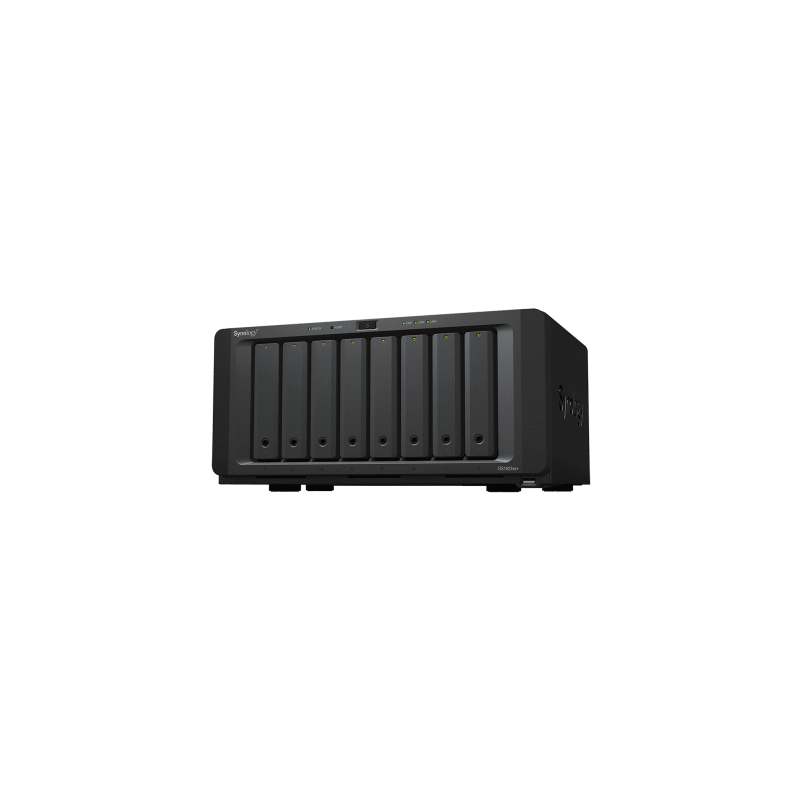 Servidor de Almacenamiento NAS Synology DiskStation DS1823xs+ | 8 Bahías | 144 TB Bruto | Expansión hasta 324 TB | 10GbE | RAID F1,0,1,5,6,10 | Caché SSD.