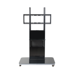 Soporte de Pantalla con Ruedas / Compatible con Monitores de 55 "a 86" / Base para Colocar Accesorios Adicionales (Incluye Montaje para Pantalla)
