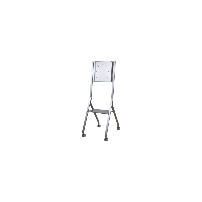 Soporte de Pantalla con Ruedas / Compatible con Monitores de 55 "a 98" / Base para Colocar Accesorios Adicionales