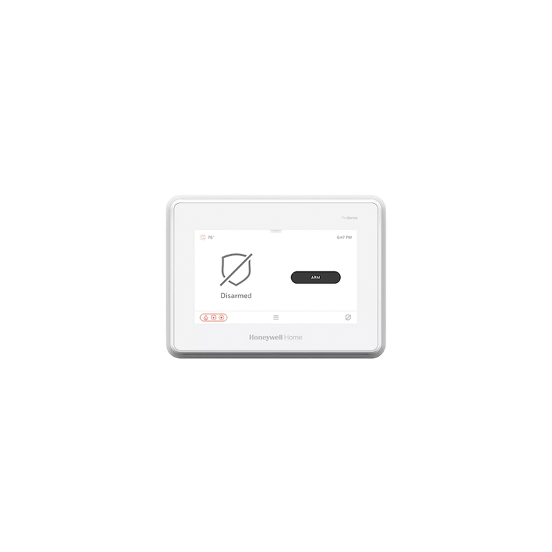 Sistema de Alarma con Pantalla Touch de 7" Compatible con sensores Inalambricos DSC, Bosh, 2GIG,ITI y Serie 5800 agregando el modulo PROTAKEOVER