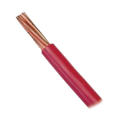 Bobina de 1000 metros / 1 x 12 AWG / ( SLY308 ) / Cable eléctrico /  THW-LS / Rojo.